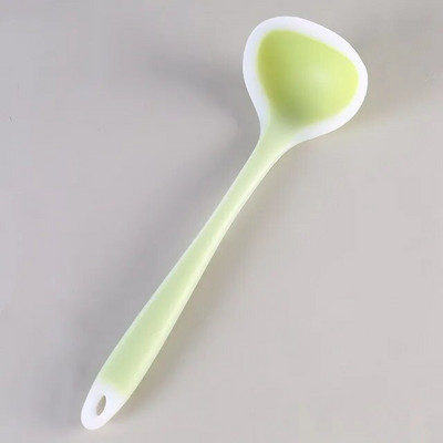29 cm silikoonist kulp supilusikas pika varrega pudrulusikas riisikulp kuumakindel ümmargune kulp köögitarbed toiduvalmistamiseks