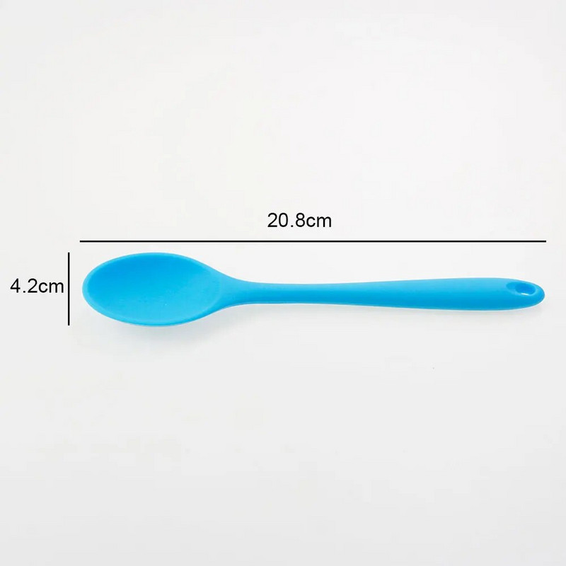 Szilikon világ Szilikon kanál keverő leveskanalak Konyhai keverőkanál főzőedények Konyhai edények Keveréshez és tálaláshoz