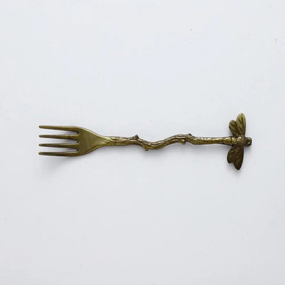 Kūrybinės šakos lenkta šakutė virtuvės vaisių šakutė gimtadienio tortas desertinis stalas