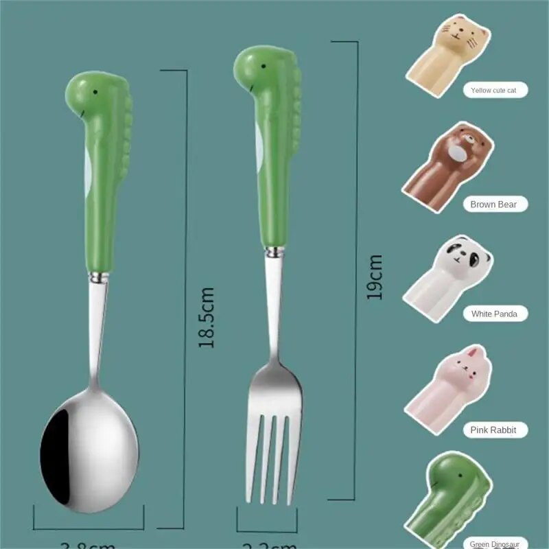 Kezdőlap Étkezési kanál Snack Torta Desszert Villák Torta Gyümölcs Különleges Ajándék Kanál Rajzfilm Aranyos Kanál Villa Aranyos dinoszaurusz villa étkészlet