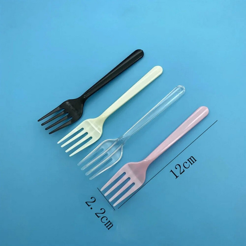 50 db eldobható gyümölcsvilla egyedileg csomagolt desszertvillák zselés tortapuding fagylalt tálaló eszköz konyhai kellékek