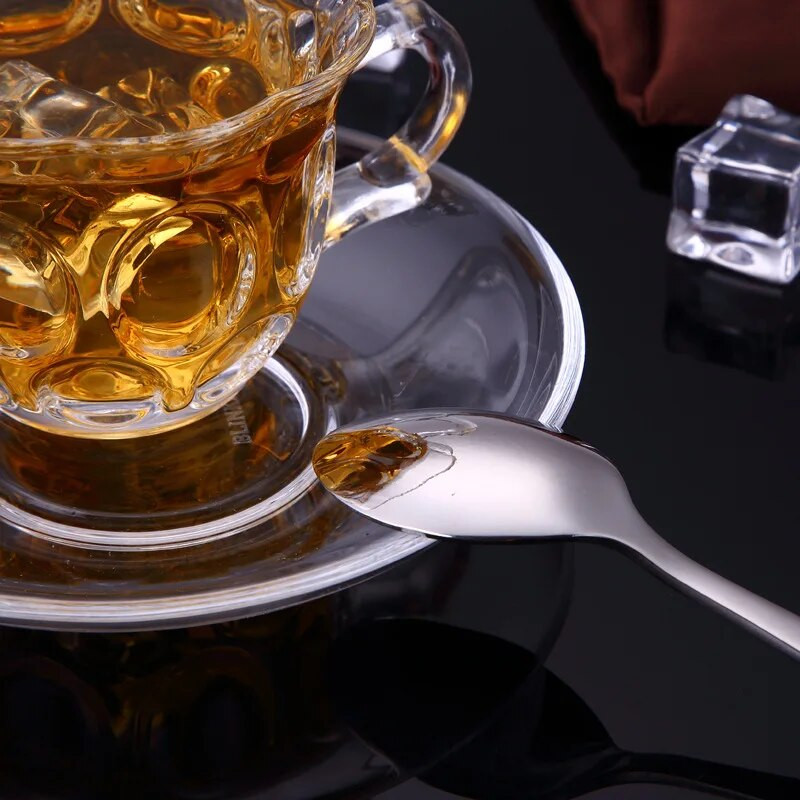 Csavarkulcs alakú étkészlet Villa kanál ajándék gyümölcs desszert salátavillák Otthoni konyha rozsdamentes acél evőeszközök Kreatív kanál villák