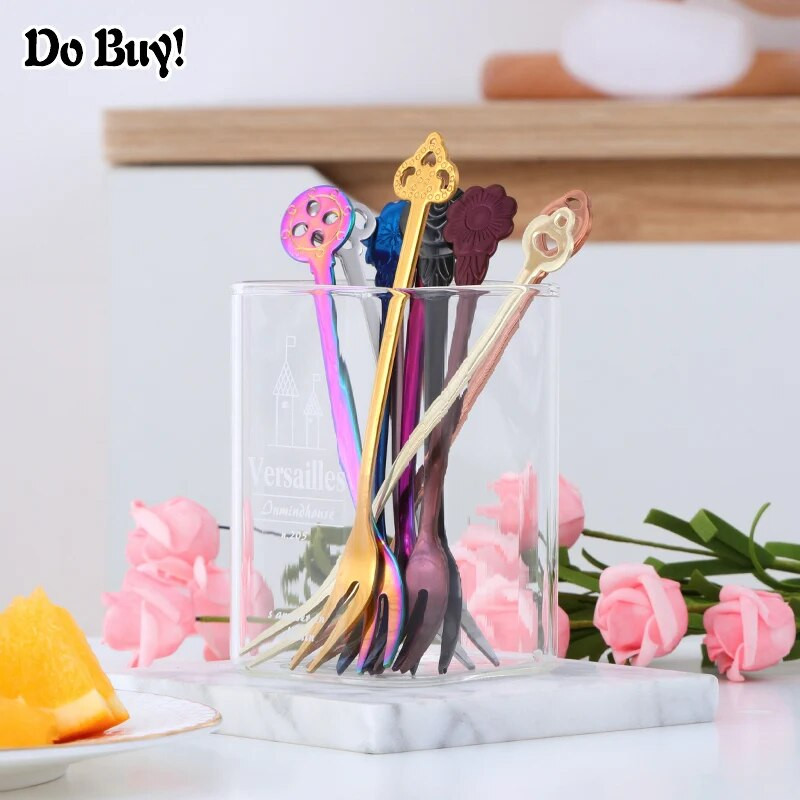 1 db Gyümölcsvilla rozsdamentes acél szív virág alakú desszert villa Lovely gyümölcsvilla Étterem Cafeteria Otthoni parti étkészlet