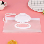 Könnyű hordozható rajzfilm baba gyerekeknek nedves törlőkendők kuplung hordtáska nedves papír törlőkendő tartály adagoló pattintható pántos tok