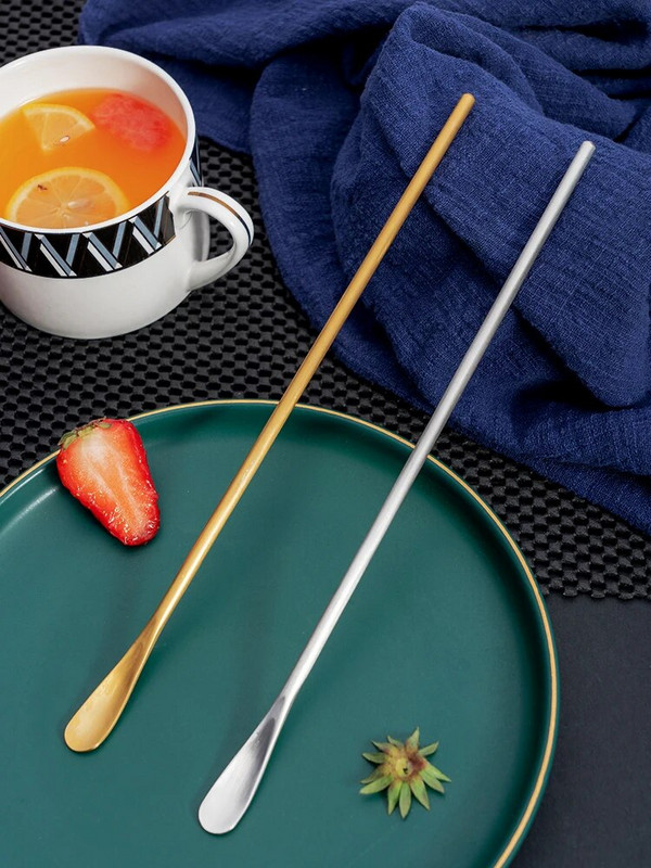 Onlycook hosszú nyelű koktélkeverők csapos keverőpálca Rozsdamentes acél csapos whisky shaker bár konyhai eszköz