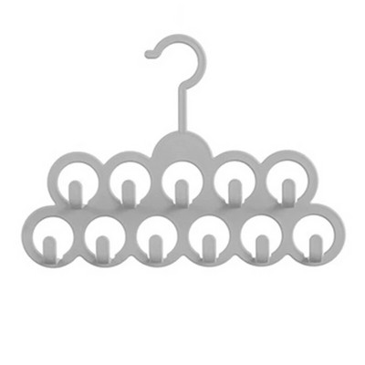 Aasaga salli riidepuu libisemiskindel multifunktsionaalne kapp Organisatsiooni hoidik salli jaoks Meeste lips Naiste sall 11 silmust xqmg 2021