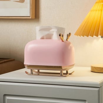 Πλαστικό Deer Model Tissue Box Χάρτινη θήκη για χαρτοπετσέτες Θήκη χαρτοπετσέτας αποθήκευσης Θήκη γραφείου Organizer Στολίδι Αποθήκευση γραφείου σπιτιού