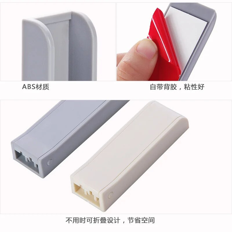 Sklopivi zidni stalak za vješanje Držači ljepila za kupaonicu Kuke za vrata koje štede prostor Vješalice Stalci za sušenje rublja Dodaci