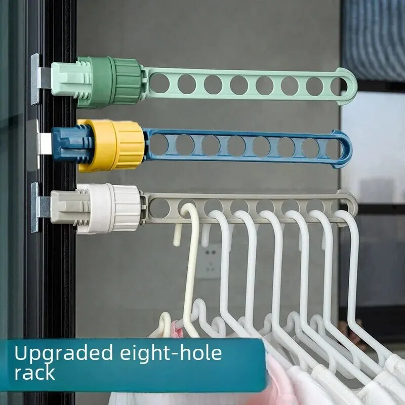 Stalak za sušenje odjeće s okvirom za balkonski prozor sa 6 rupa i s 5 rupa Stalak za sušenje odjeće Vrsta kopče za kartice Putna prijenosna stalak za sušenje odjeće bez bušenja