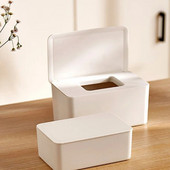 Dustproof Wet Wipes Storage Box with Lid Home Desktop Tissue Storage Box Φορητός διανομέας υγρών μαντηλιών
