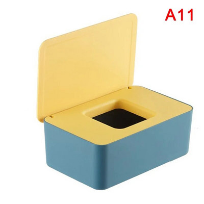 Dustproof Wet Wipes Storage Box with Lid Home Desktop Tissue Storage Box Φορητός διανομέας υγρών μαντηλιών