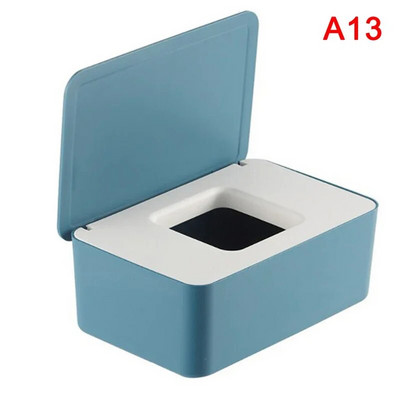 Dustproof Wet Wipes Storage Box with Lid Home Desktop Tissue Storage Box Φορητός διανομέας υγρών μαντηλιών