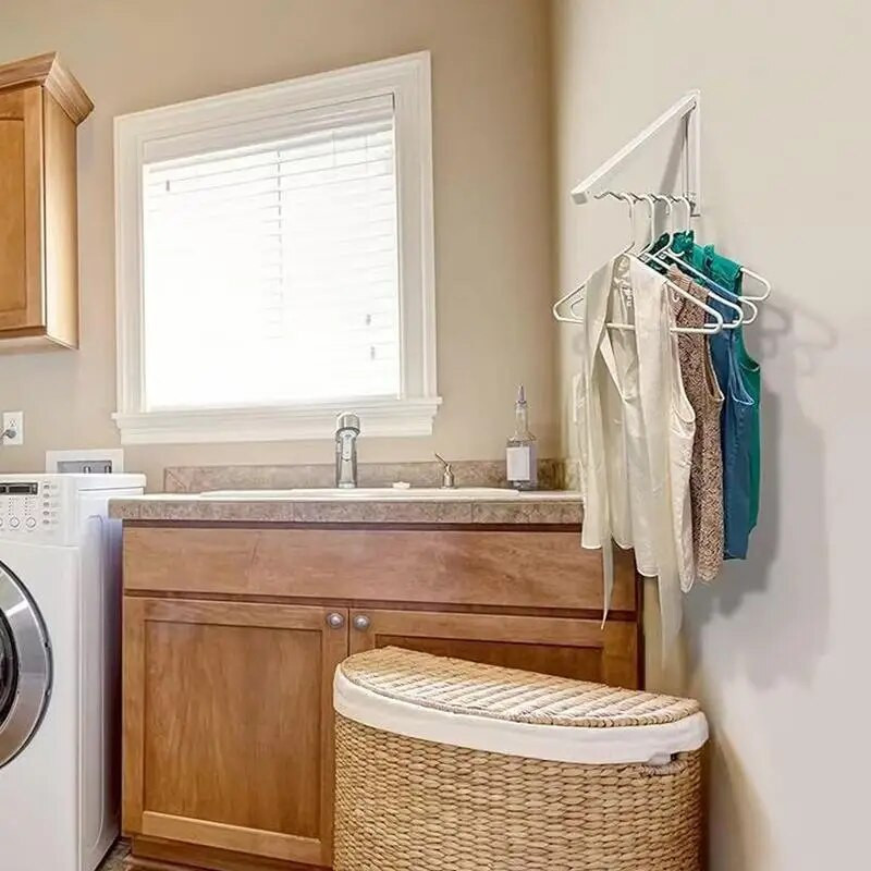 Seinale kinnitatav riidepuu kuivatusrest Kokkupandav riidepuu Seinakinnitus sisevõimendi Välisruumisäästlik kuivatusrest