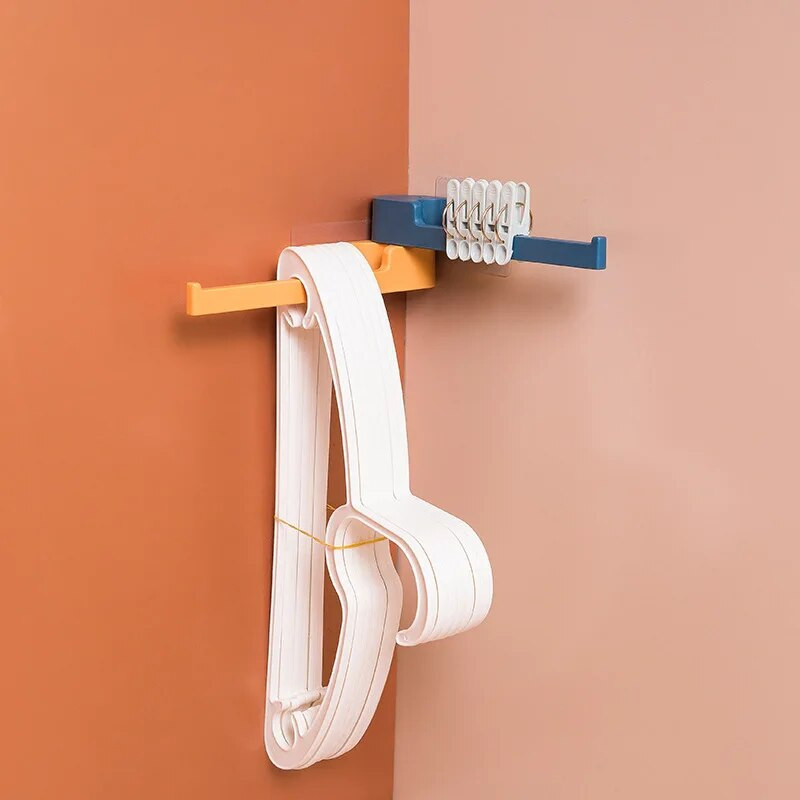 Összehajtható Collect ruhakapcsok vállfák Ruhaszárító állvány Többfunkciós műanyag ruhaakasztók Otthoni tárolás Vállfák Szervező