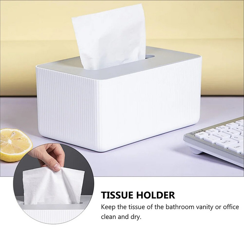 Siidipaberi jaoturi karbi kate Salvrätikarbi käterätiku dosaatori kate Ristkülikukujuline laua vannitoa jaoks magamistuppa