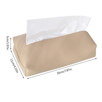 Държач за хартиени кърпи Кутия за кърпички за CASE Покрития за кърпички за автомобилна маса за хранене
