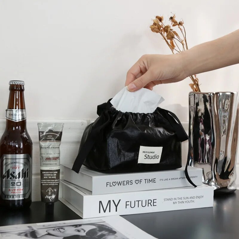 Ezüst szövetdoboz Nordic szalvétatartó papírzsebkendő hálószoba konyhai asztali tároló szalvéták asztali dekoráció