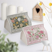 American Country Pastoral Tissue Box Creative Tissue Box Home Χαρτοπετσέτα αυτοκινήτου Μπάνιο Κουτί χαρτομάντιλο Θήκη δωματίου Χριστουγεννιάτικη διακόσμηση