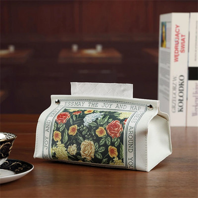 American Country Pastoral Tissue Box Creative Tissue Box Home Χαρτοπετσέτα αυτοκινήτου Μπάνιο Κουτί χαρτομάντιλο Θήκη δωματίου Χριστουγεννιάτικη διακόσμηση