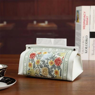 American Country Pastoral Tissue Box Creative Tissue Box Home Χαρτοπετσέτα αυτοκινήτου Μπάνιο Κουτί χαρτομάντιλο Θήκη δωματίου Χριστουγεννιάτικη διακόσμηση