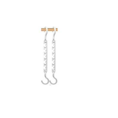 1/2τμχ Κρεμάστρες υποστήριξης Magic Multi-ports for Clothes Stand Drying Rack Πολυλειτουργικό Πλαστικό Ράφι ρούχων Αποθήκευση ρούχων