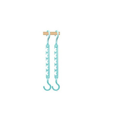 1/2τμχ Κρεμάστρες υποστήριξης Magic Multi-ports for Clothes Stand Drying Rack Πολυλειτουργικό Πλαστικό Ράφι ρούχων Αποθήκευση ρούχων
