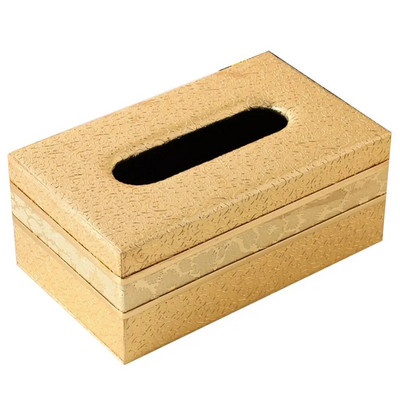 2020 Faux Leather Home Car Tissue Box Θήκη αποθήκευσης ξενοδοχείου Εστιατόριο Θήκη χαρτιού Οργανωτής αυτοκινήτου Εργαλεία διακόσμησης