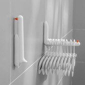Cute Birds Shape Storage Organizer Κρεμάστρα ρούχων Επιτοίχια Δωρεάν κρεμάστρα Punch Rack αποθήκευσης Πλυντήριο ρούχων Θήκη κρεμάστρας