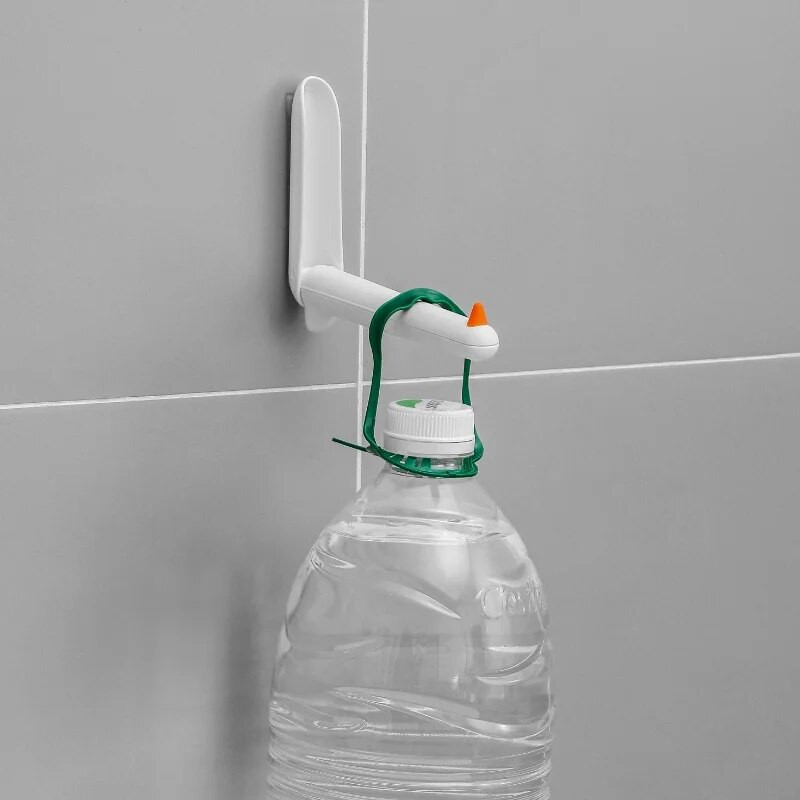 Cute Birds Shape Tároló Szervező Ruhaakasztó Falra szerelhető ingyenes akasztó tároló állvány Mosókonyha Ruhaakasztó tartó