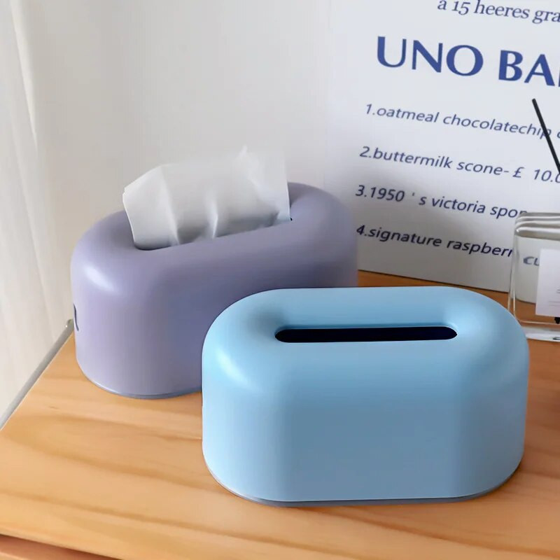 Kreatív nappali dohányzóasztal papírzsebkendő doboz műanyag hálószoba asztali szalvéta adagoló vízálló konyha fürdőszoba papírtartó