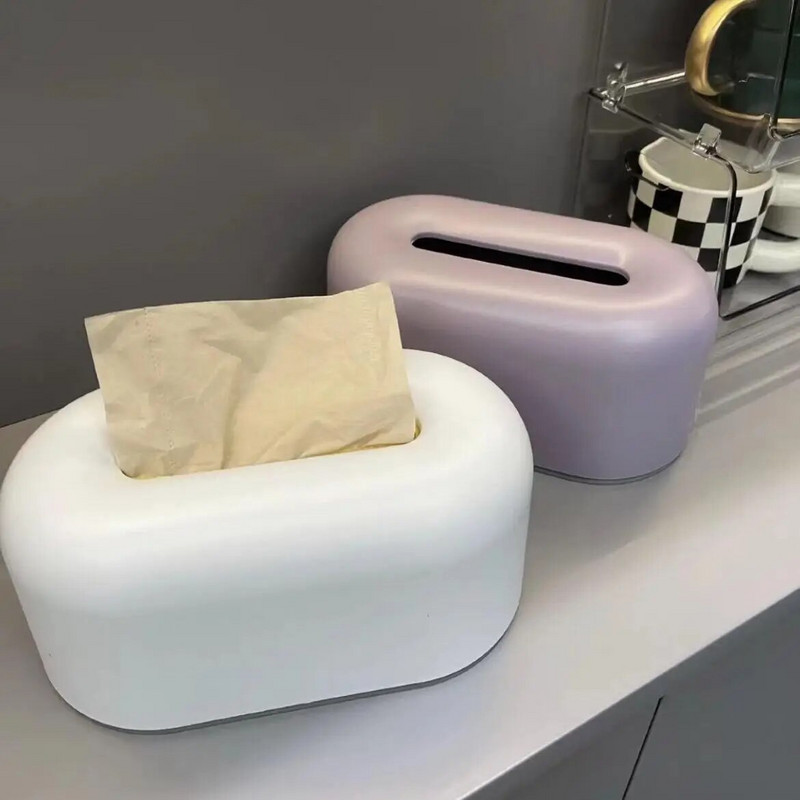 Kreatív nappali dohányzóasztal papírzsebkendő doboz műanyag hálószoba asztali szalvéta adagoló vízálló konyha fürdőszoba papírtartó