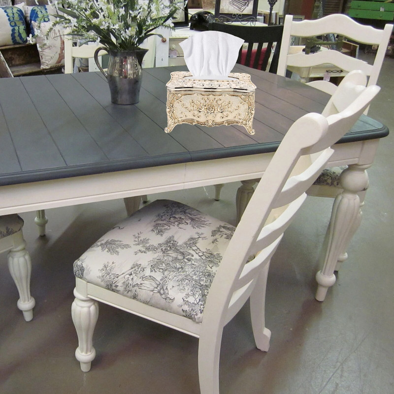 Sidekarbi hoidja kate Salvrätik Paberdosaator Näohooldusvahend Dekoratiivne Vintage lauaarvuti Euroopa akrüülist hoiukarp WC