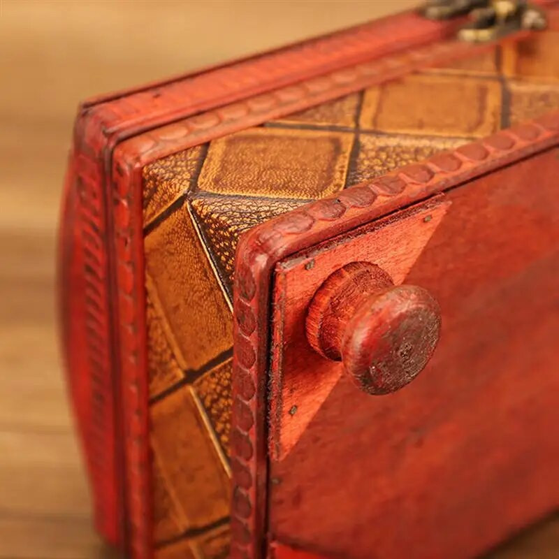 Puidust salvrätikukarbi hoidik köögi salvrätiku karbi korraldaja lauaarvuti salvrätikukohver Paberi hoiukarp Dekoratiivne käsitöökonteiner