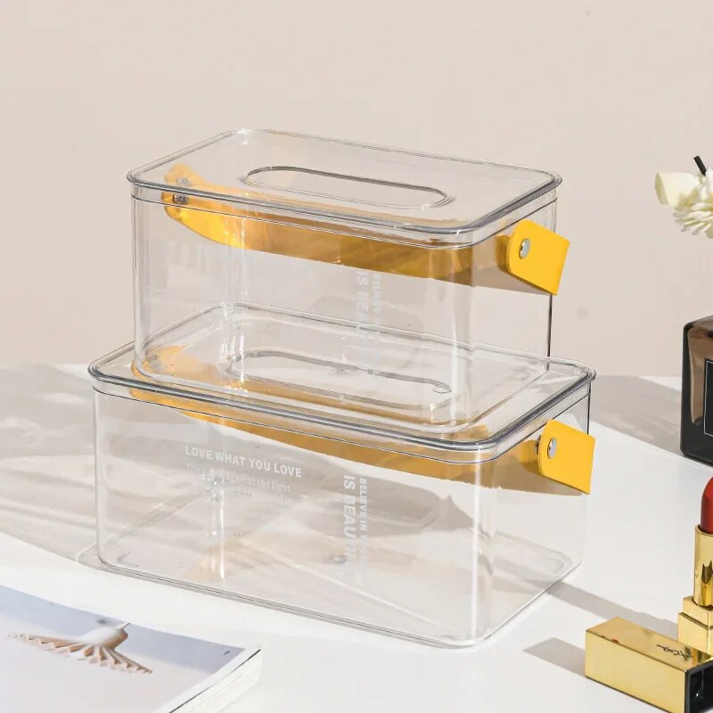 Sinine akrüülrätikukarbi hoidja käterätikuhoidja lauarätikuhoidja jaoks niiskete salvrätikute karbi salvrätikute ümbris salvrätikud jaoturi ümbris paberkarp