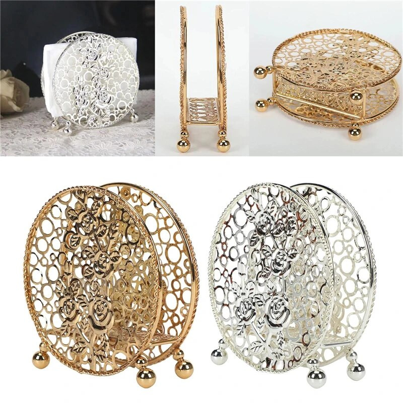 Põhjamaade metallist salvrätikuhoidja, paberijaoturi salvrätikuhoidja kodune pidusöögilaud salvrätikukohvik, eraldiseisev rätikuhoidja sisekujundus