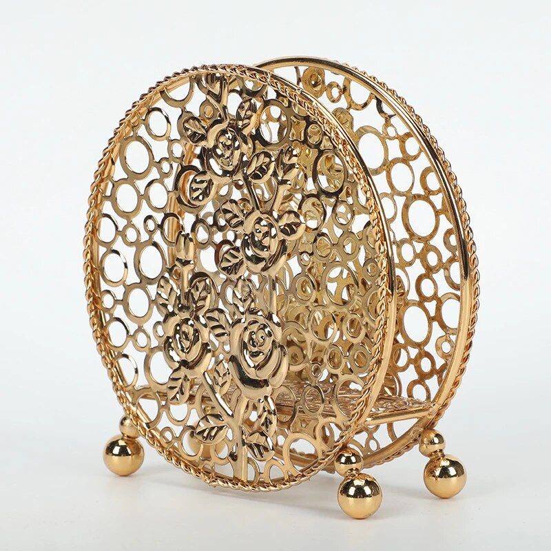 Põhjamaade metallist salvrätikuhoidja, paberijaoturi salvrätikuhoidja kodune pidusöögilaud salvrätikukohvik, eraldiseisev rätikuhoidja sisekujundus