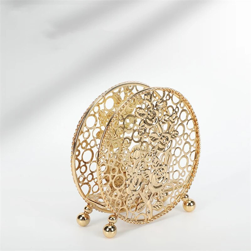 Põhjamaade metallist salvrätikuhoidja, paberijaoturi salvrätikuhoidja kodune pidusöögilaud salvrätikukohvik, eraldiseisev rätikuhoidja sisekujundus