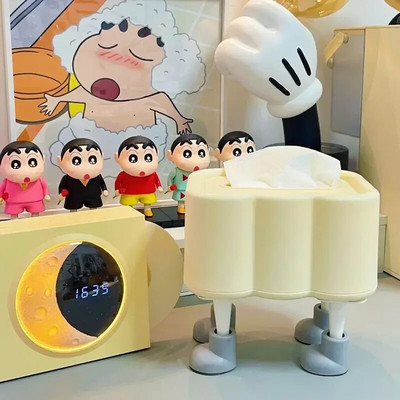 Creative Desktop Tissue Box Διακόσμηση πλαστικό τραπεζάκι σαλονιού Χαρτί Θήκη θήκης χαρτοπετσέτας Heighten Bathroom Kitchen Tissue Dispenser