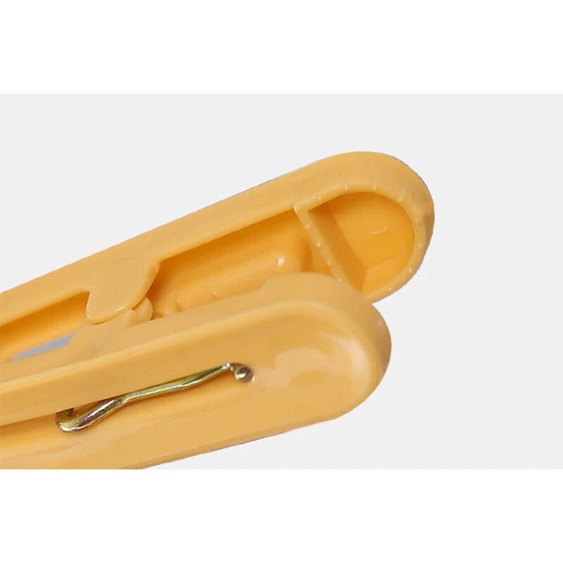 12 klambrit Kokkupandav riidekuivati riidepuu Laste täiskasvanud riidekuivati tuulekindlad sokid aluspesu plastist kuivatusrest 31,5X13X8,89cm