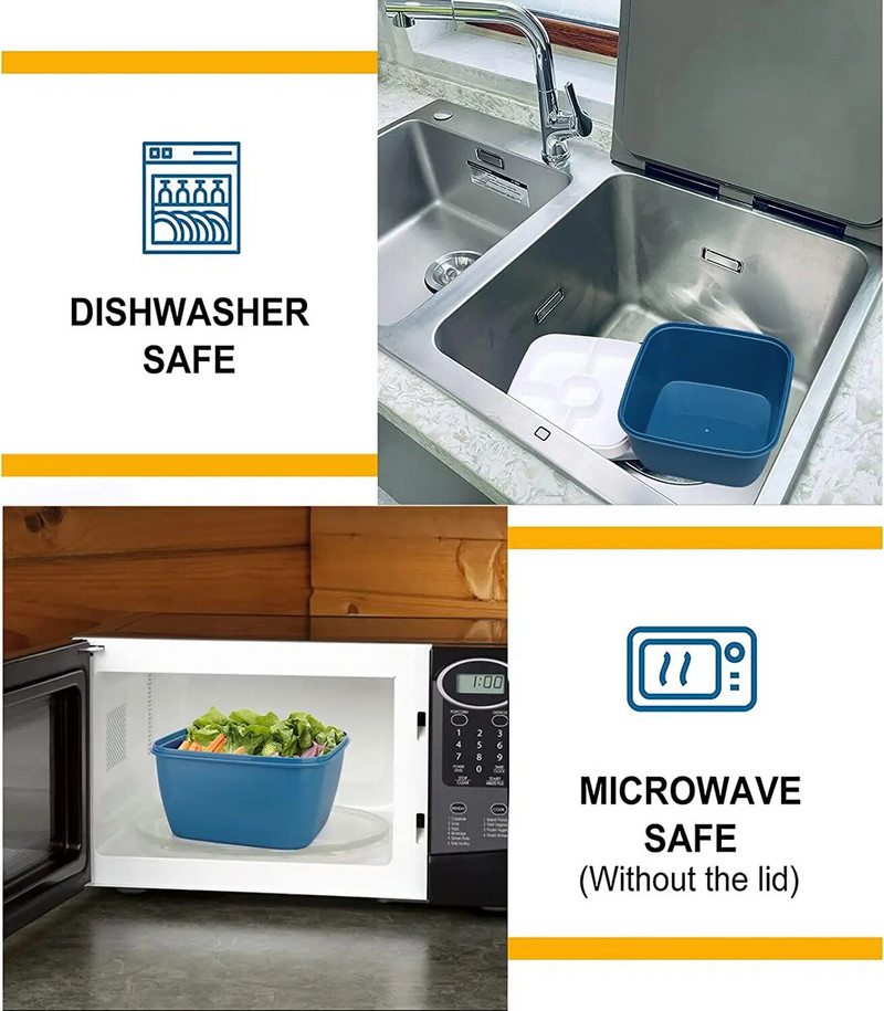 1100 ml 1500 ml kaasaskantav lõunasöögikonteiner 2 kihiga ruudustikuga salatikauss Bento karbid salatikausid lõunasöögikarbi lõunasöögikonteiner