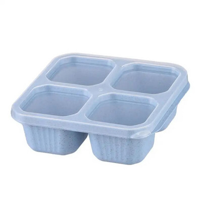 Bento Lunch Box 3/4 Διαμερίσματα Meal Prep Containers Κουτί μεσημεριανού γεύματος για παιδιά Ανθεκτικά Δωρεάν επαναχρησιμοποιήσιμα δοχεία αποθήκευσης τροφίμων Σχολεία