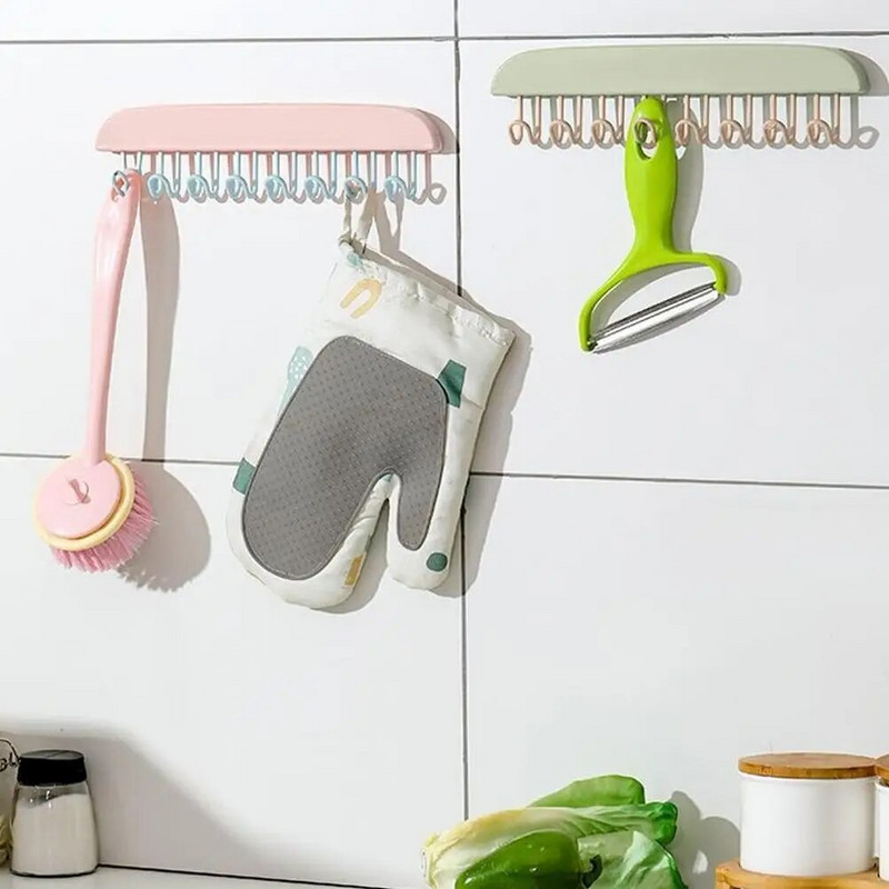 1tk Multifunktsionaalne sling Riideriide Riidepuu Mitu konksu Aluspesu Mütsid Riputuskonksud Mugavad majapidamistarbed