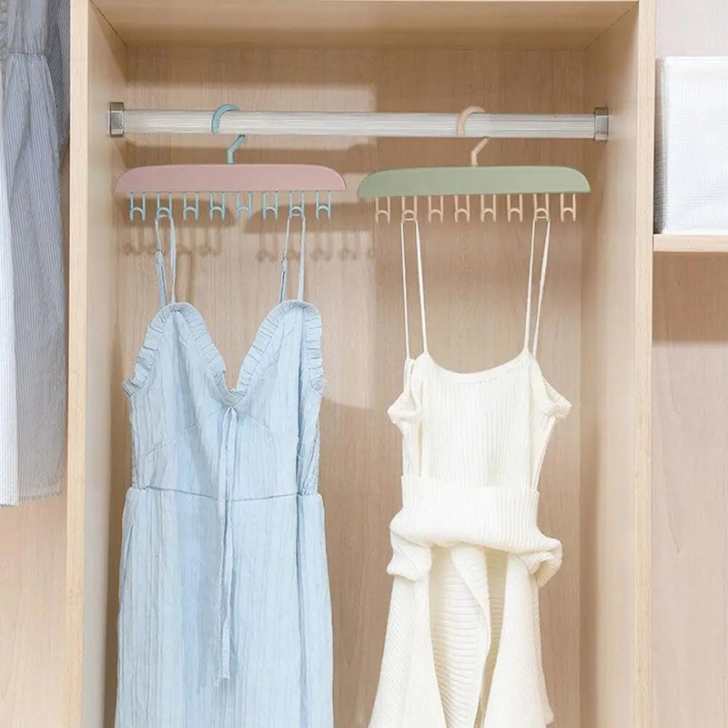 1tk Multifunktsionaalne sling Riideriide Riidepuu Mitu konksu Aluspesu Mütsid Riputuskonksud Mugavad majapidamistarbed