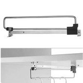 1 tk riidekapp Reguleeritav riputusvarras kapivarras teleskooprõivaste siinil väljatõmmatav korraldaja Sissetõmmatav kapp lükandkuivatusrest