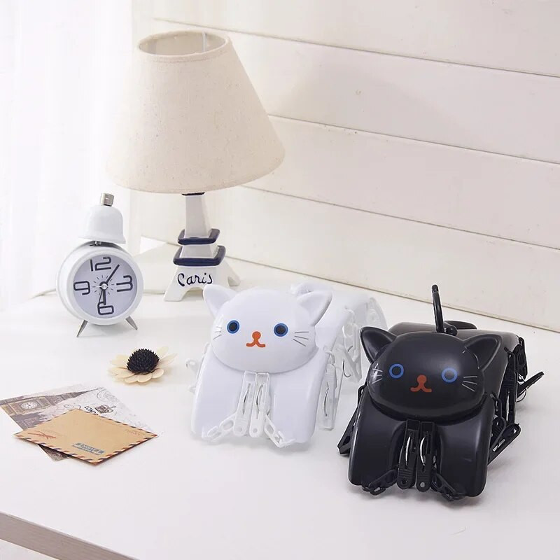 10 kassiklambrit multifilmi riidenagi, ruumi säästev, tuulekindlad sokid, rinnahoidja aluspesu riidepuu nagi plastikust kuivatusrest pesuklamber