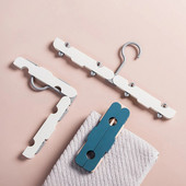 1 τεμ. Magic Drying Rack Πτυσσόμενη κρεμάστρα ρούχων Ταξιδιωτική φορητή υποστήριξη ρούχων Αντιολισθητική