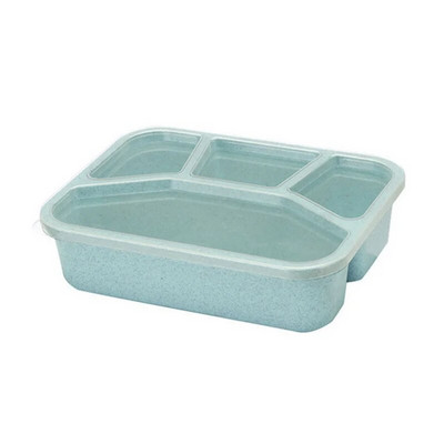 4Grids Lunch Box Bento Box Δοχεία μεσημεριανού γεύματος για Ενήλικες/Παιδιά/Νήπια Πικ-νικ Bento Lunch Box Φούρνος μικροκυμάτων Πλυντήριο πιάτων Καταψύκτης