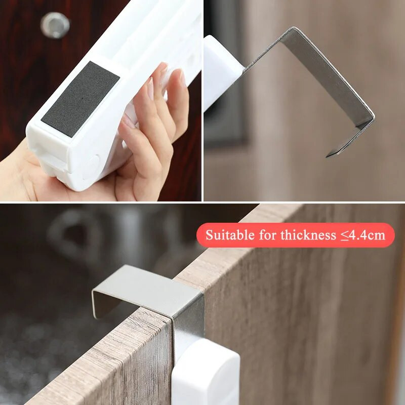 Reisi kokkupandav pesuriide korraldaja 5 auguga ülikond vannitoaukse plastikust korraldaja hoiuraami uksekonksud reisitarvikud