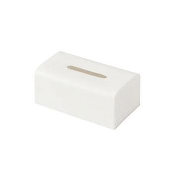 Капак на кутията за салфетки Кутия за тоалетна хартия Масивен калъф за държач за салфетки Опростен стилен диспенсер за салфетки Домашен автомобил Органайзер