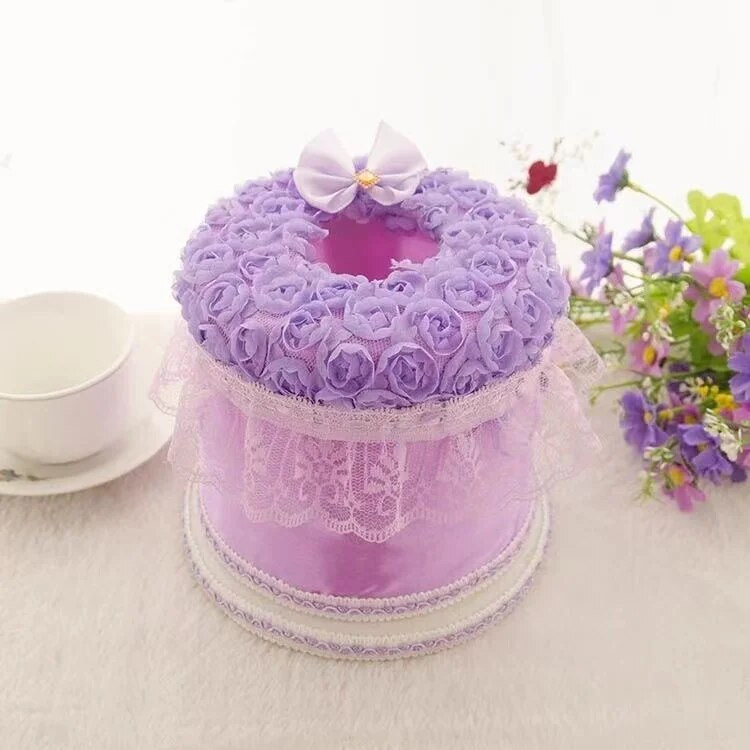 Euroopa pitsist rätikukarp Luksuslik Prantsusmaa stiilis salvrätikuhoidja WC WC-paberist ümbris Vintage pulmakaunistused salvrätikud säilituskarbid